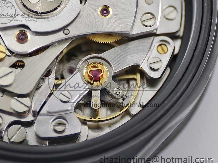 0223 Daytona All Black PVD TWF Best Edition Purple Diamonds Bezel Black Dial on PVD Bracelet SA Lightweight 2446